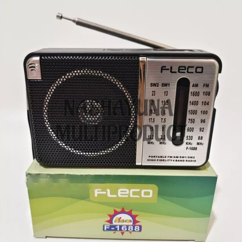 RADIO 4 BAND FLECO F-1688 RADIO KLASIK PREMIUM