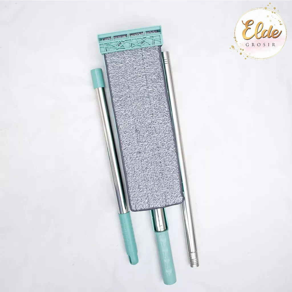 ELDE - Alat Pel Lantai Tarik/Alat Pel Ultra Mop Cleanze Green