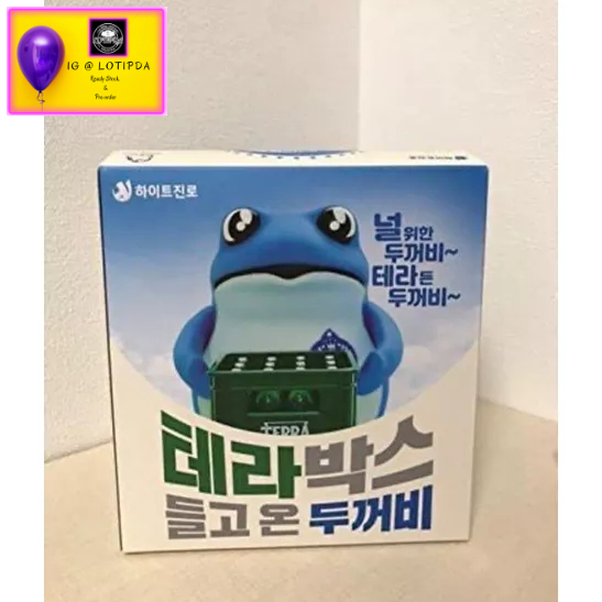 JINRO TOAD VYNIL FIGURE KEYRING JINRO OFFICIAL KOREA JINRO