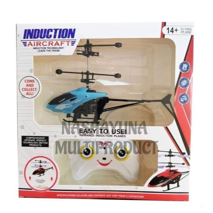 NEW Mainan Helikopter Remote Control RC Mainan Helikopter SNI Anak - Packing Kardus