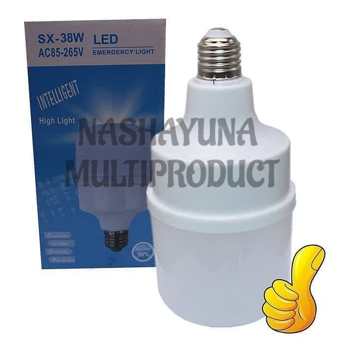 Promo!!! Bohlam Lampu Magic LED SX-38w Tetap Menyala Saat Mati Lampu Berkualitas