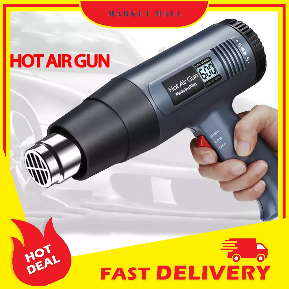 Heat Gun Electric Hot Air Gun Dryer Heat Solder Thermal 2000 W Layar Digital ZHCY - 7ROT88GR