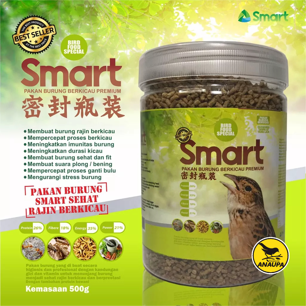 PAKAN BURUNG SONCA BRANJANGAN SPESIAL GACOR PROTEIN TINGGI 500G