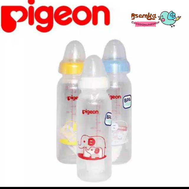 ORIGINAL ASLI BOTOL SUSU PIGEON 240ML SLIMNECK