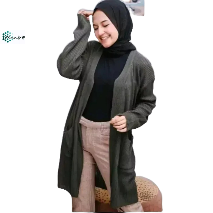 LONG CARDY RAJUT BELLE // CARDIGAN