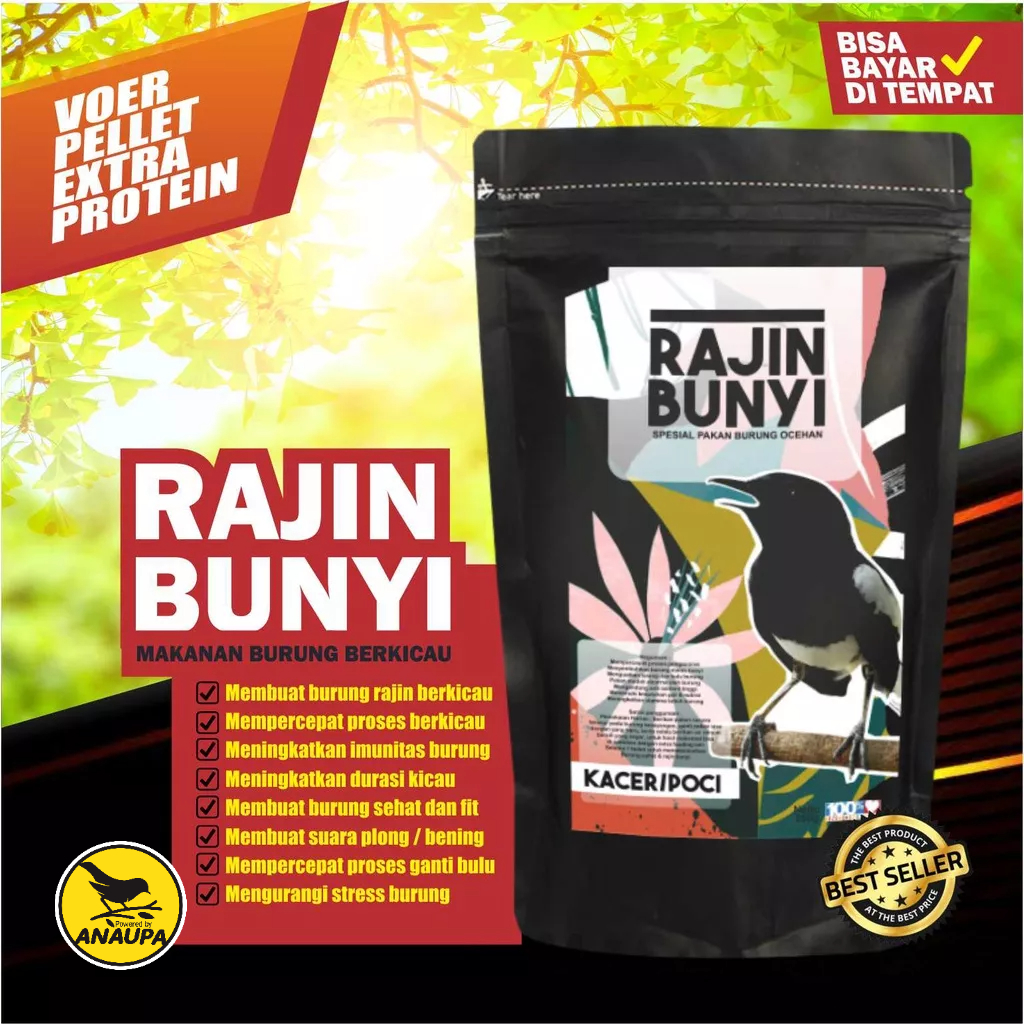 PAKAN BURUNG RAJIN BUNYI SPESIAL UNTUK KACER POCI DLL
