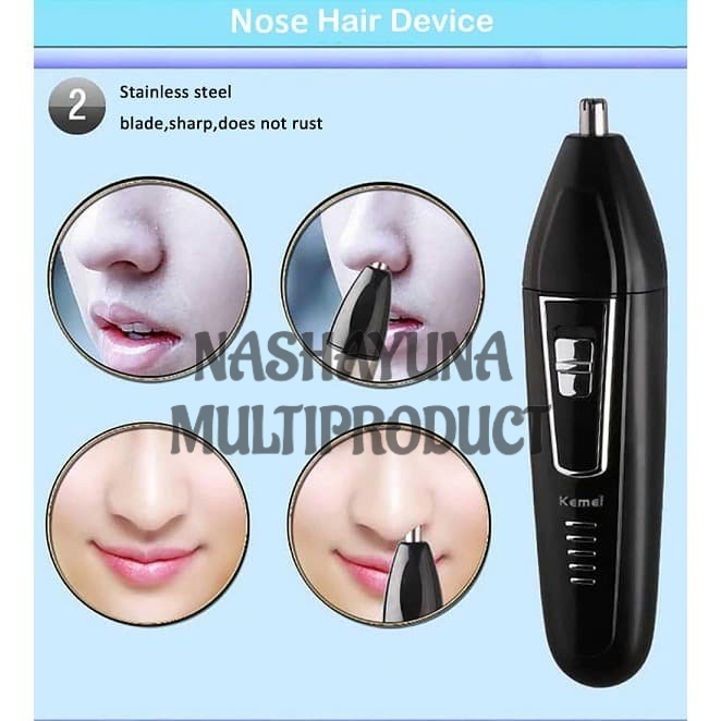 Alat Cukur Rambut Kumis Kemei KM-6558 Shaver hair trimmer clipper