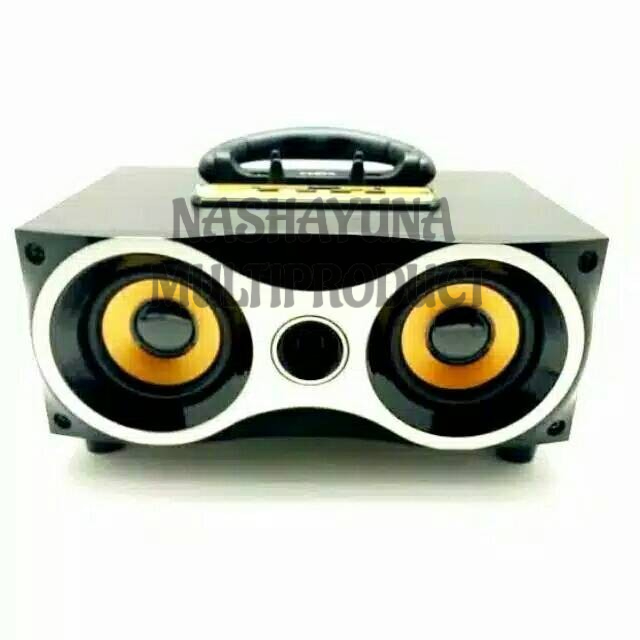 SPEAKER BLUETOOH MITSUYAMA MOTIF KAYU