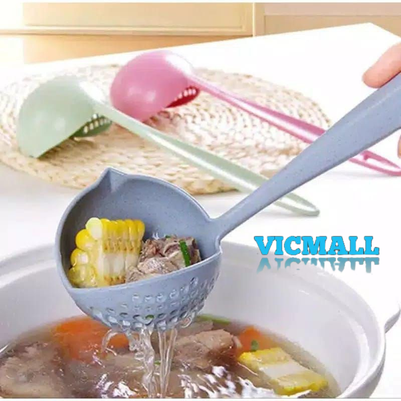 VICMALL - CENTONG SAYUR SARINGAN 2 IN 1 CENTONG KUAH SAYUR SENDOK SOUP