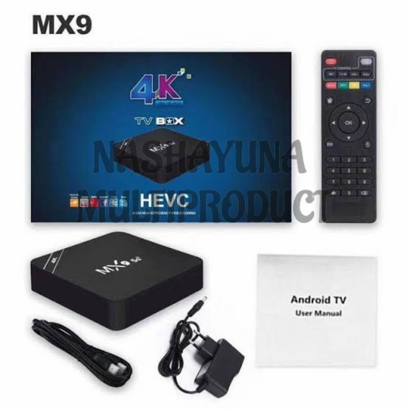 Tv Box Android MXQ 5g 4K Smart TV Media Player 2/16 GB