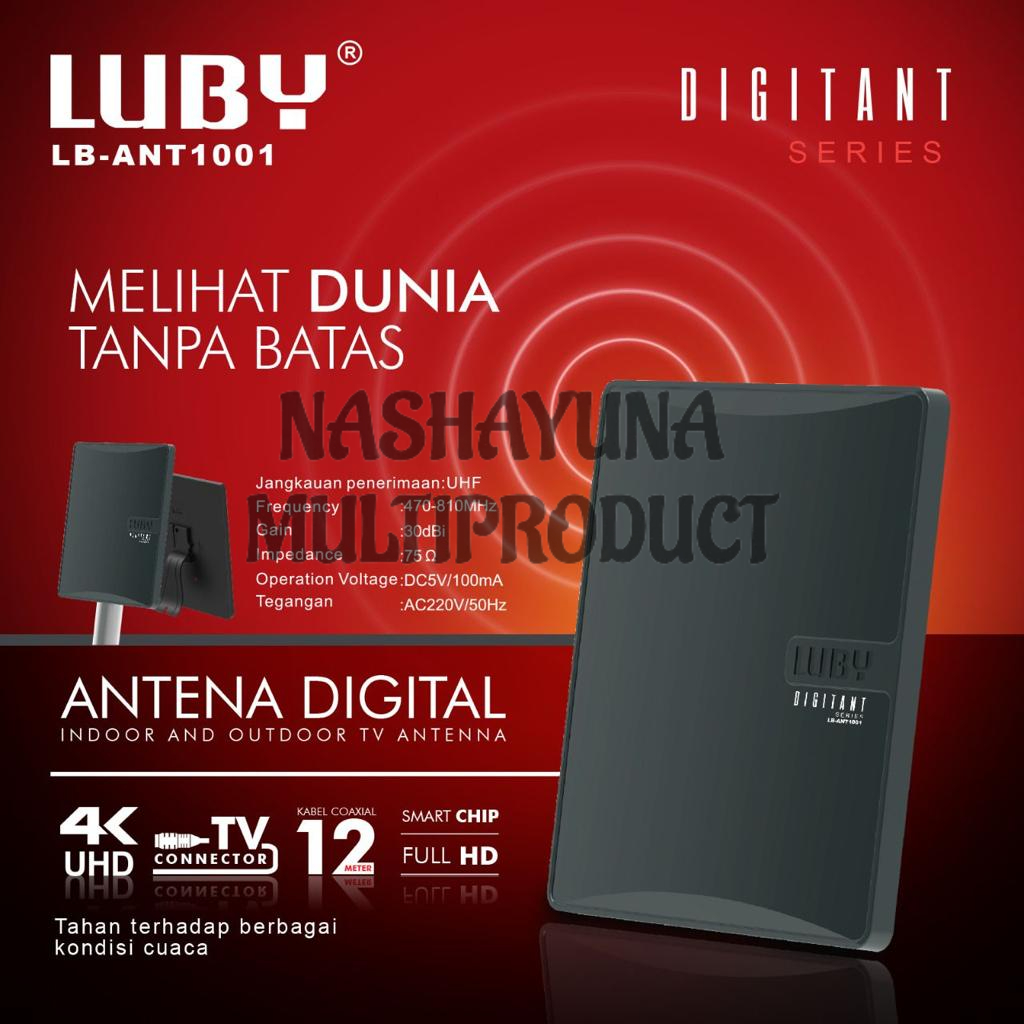 [PROMO]Antena Tv Digital Indoor Dan Outdoor Luby LB Ant1001/LB ANT1005 Original
