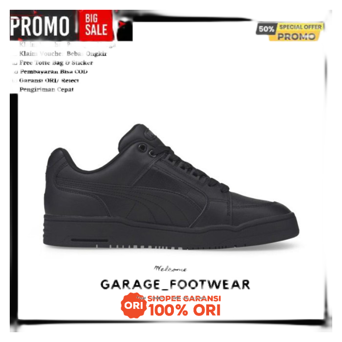 PUMA SLIPSTREAM LOW BLACK DARK SHADOW - 38340102