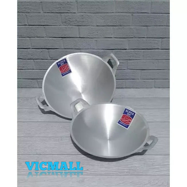 VICMALL - Kuali Penggorengan Aluminium Ceper