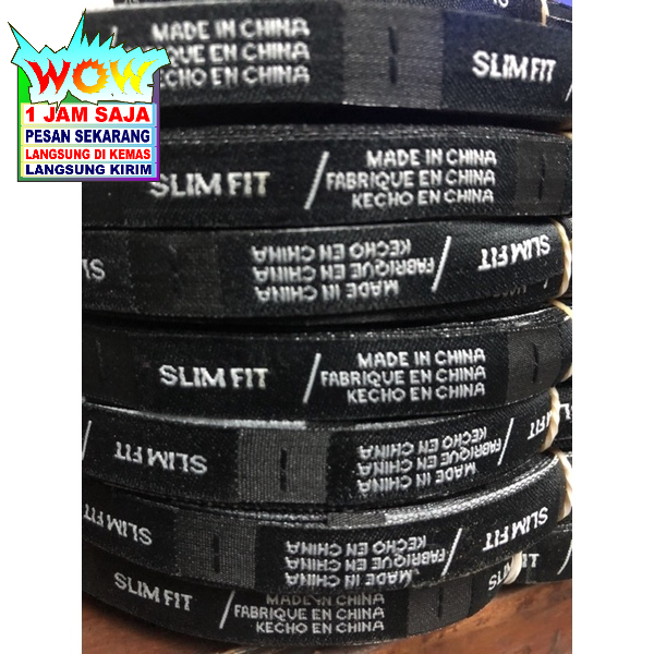 

SLIM FIT SLIP WOVEN MADE IN CHINA BORDIR COTTON SUPER PREMIUM CO 1X DI KIRIM 600PCS