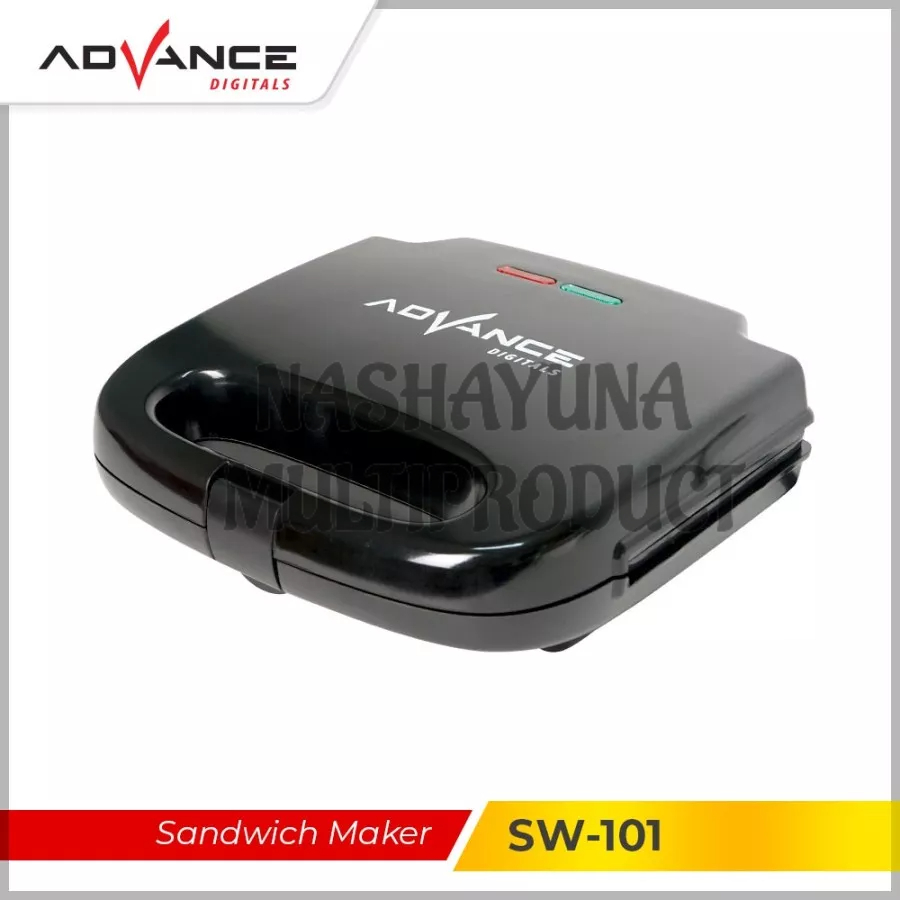 SANDWICH MAKER ADVANCE SW-101 PRAKTIS DI GUNAKAN ANTI LENGKET