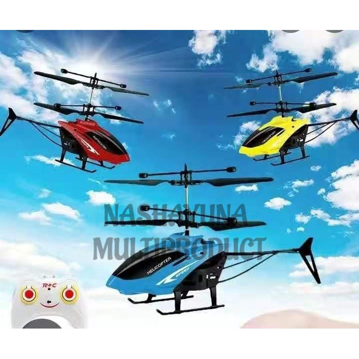 NEW Mainan Helikopter Remote Control RC Mainan Helikopter SNI Anak - Packing Kardus