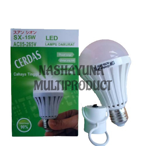 Promo Terbaru!!! Bohlam Lampu Emergency 15 watt, 20 watt dan 25 watt AC85 - 265V Berkualitas
