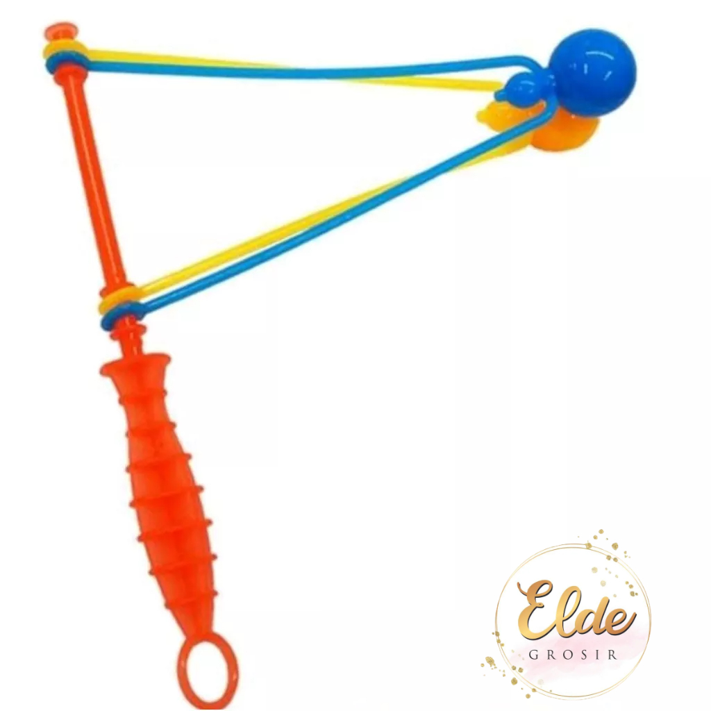 ELDE - Mainan Lato Lato Gagang stick 20cm