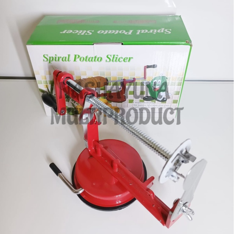 PEMOTONG KENTANG SPIRAL POTATO SLICER/PEMOTONG ULIR KENTANG MANUAL