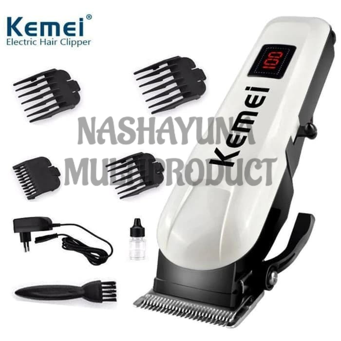 MESIN CUKUR KEMEI KM-809A/KM-809B ALAT CUKUR RAMBUT RECHARGEABLE