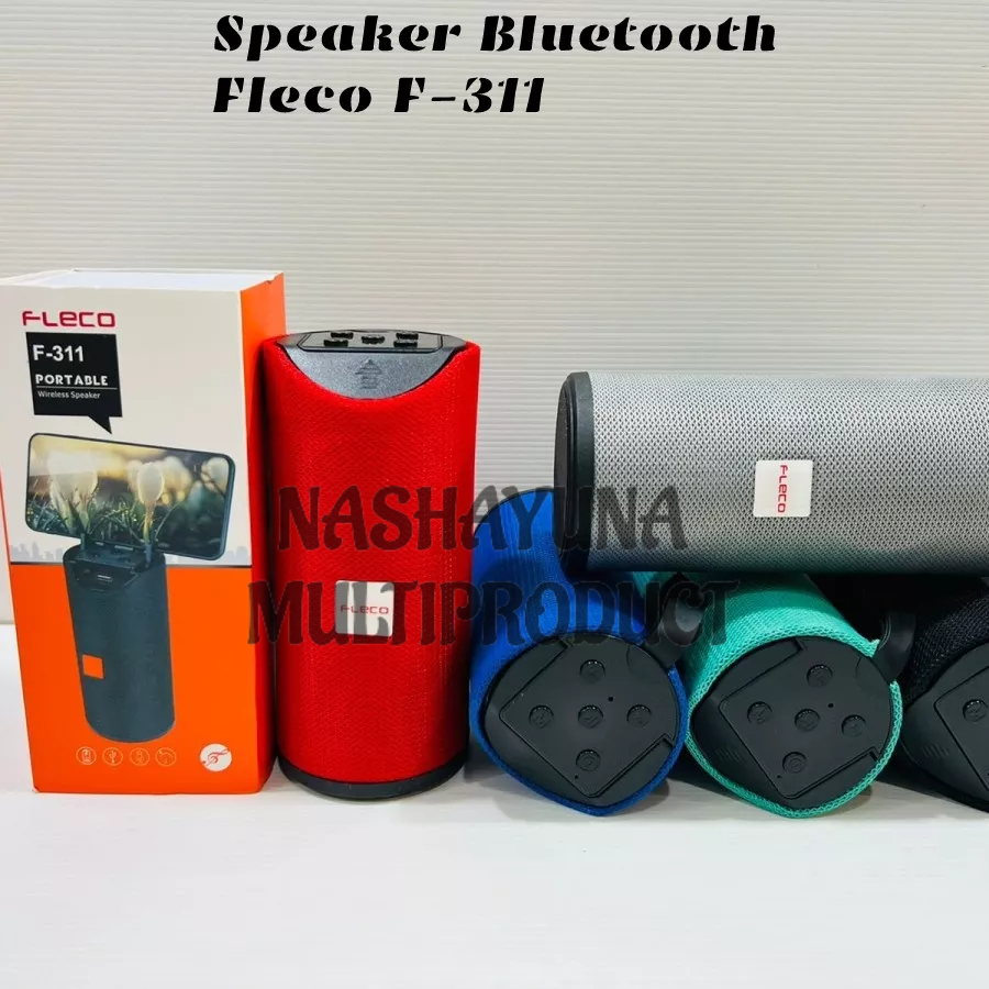 TERBARU!! SPEAKER WIRELESS BLUETOOTH PORTABLE FLECO F-311