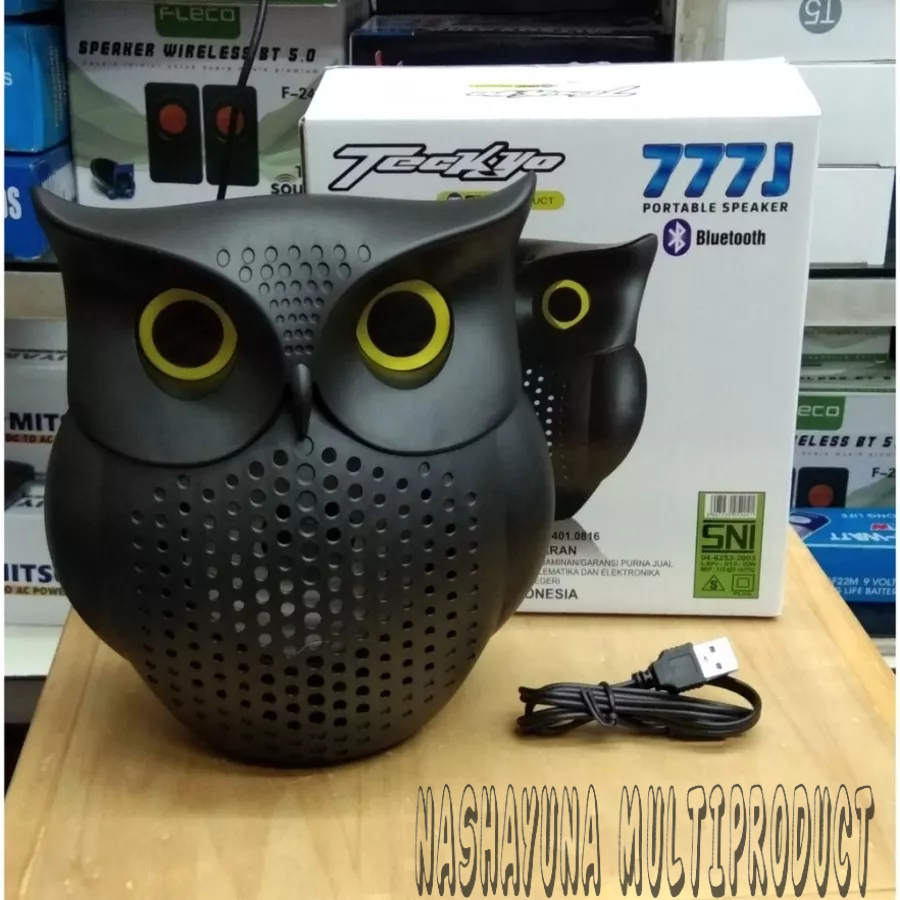 SPEAKER BLUETOOH PORTABLE GMC 777J MODEL KARAKTER MP3/RADIO KUALITAS TERBAIK