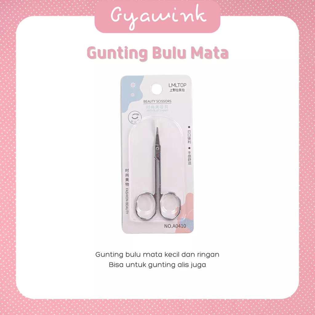 Gunting Bulu Mata Palsu Alis Gyawink