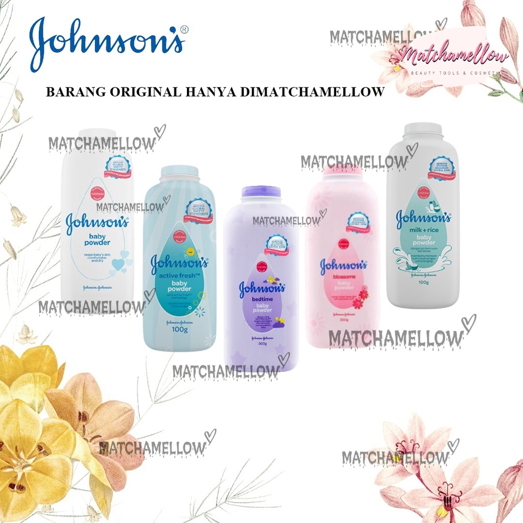 ❄️MATCHA❄️ [ 300 GR ] JOHNSON'S BABY POWDER - BEDAK BAYI JOHNSON BABY BPOM