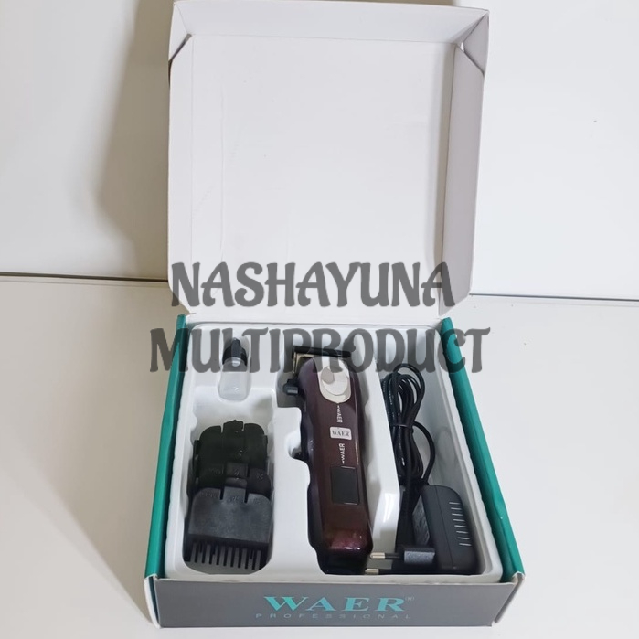 MESIN CUKUR/ALAT CUKUR RAMBUT WAER WA-9900 HAIR CLIPPER CAS ARGE PROFESIONAL