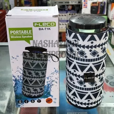 SPEAKER BLUETOOTH FLECO MOTIF BATIK SUPORT MP3/RADIO/AUX/MEMORY