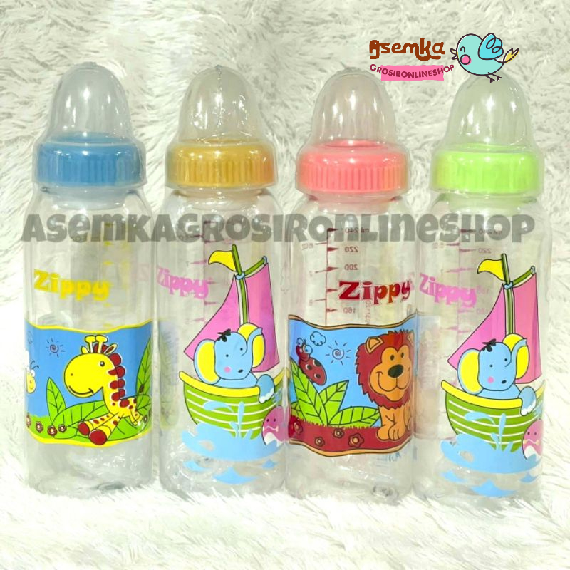 Botol Susu ZIPPY OK BABY 120ML 240ML Karakter