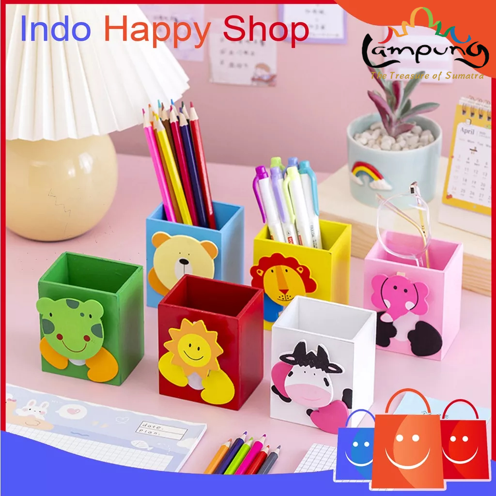 

Tempat Pensil Dan Pulpen Karakter Serbaguna Desktop Multifungsi Pen Holder 926