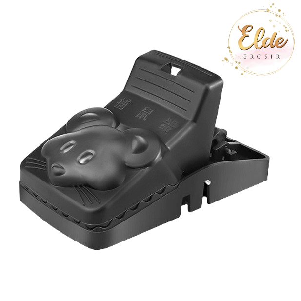 ELDE - ALAT PERANGKAP TIKUS MOTIF TIKUS BUKAN POLOS BAHAN TEBAL / JEBAKAN TIKUS MOUSE TRAP PENJEPIT TIKUS OTOMATIS