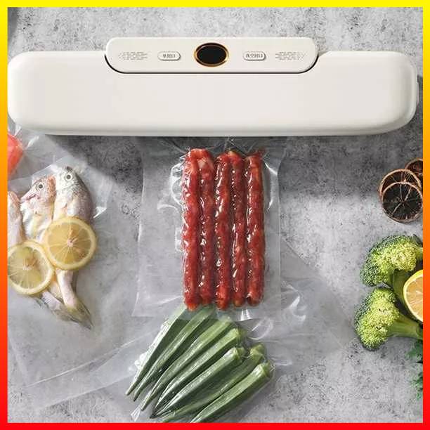 Mesin Vacuum Sealer Pengemas Penyegel Plastik Makanan Automatic Air Sealing Dual Mode TFALO FK-7912 - 7CHA5JWH