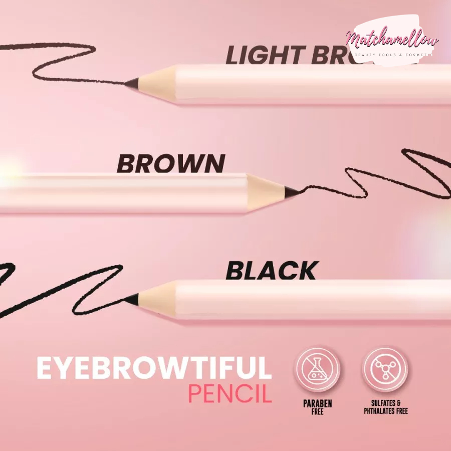 ❄️MATCHA❄️ HANASUI EYEBROWTIFUL PENSIL ALIS - EYEBROW PENCIL WATERPROOF ORIGINAL