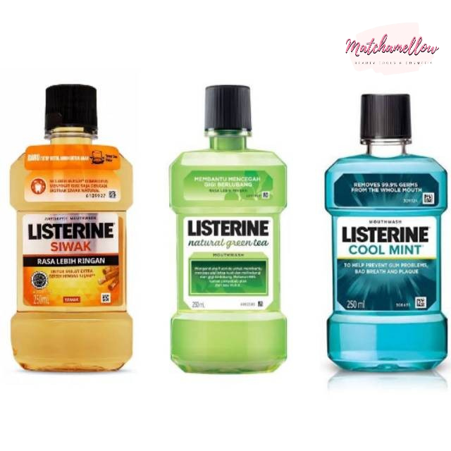 ❄️MATCHA❄️ [250 ML] LISTERINE ANTISEPTIC MOUTHWASH - OBAT KUMUR ANTISEPTICK FRESH