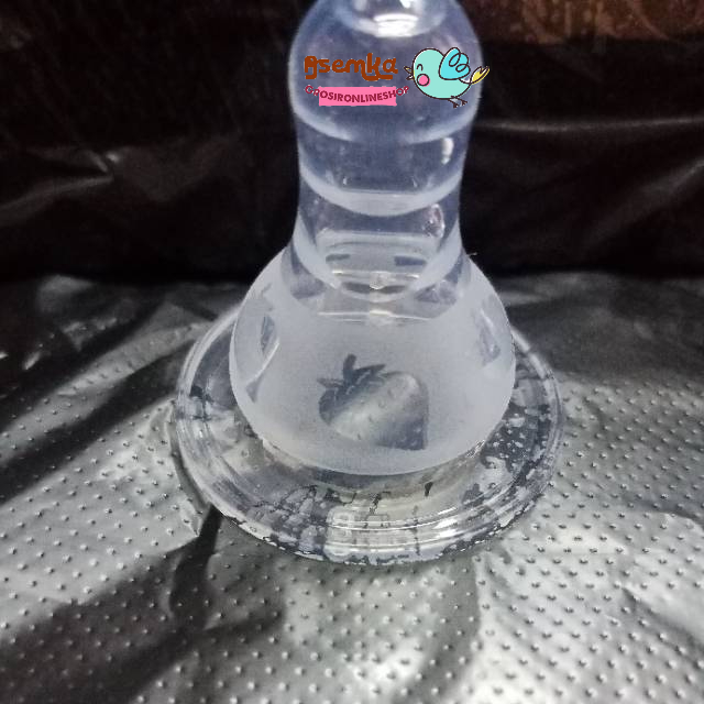 KARET DOT STROBERI MAHKOTA / dot ulir terbaik/ dot ulir karakter / dot botol susu /dot silicone