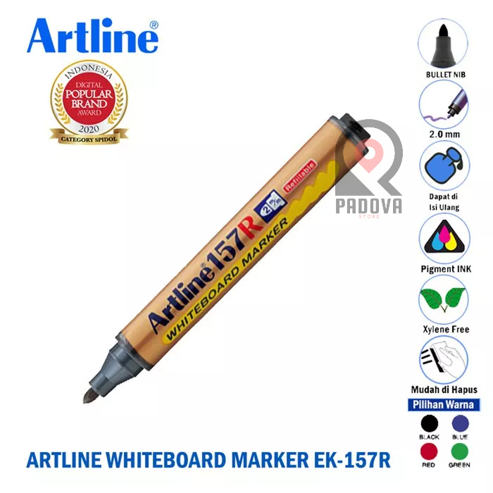 

Spidol Artline EK-157R Whiteboard Marker