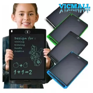 VICMALL - Papan Tulis Anak LCD Writing Color Board 8.5&quot; Papan Tulis Tablet Anak /LCD Writing tablet 8.5” / Papan Tulis Anak