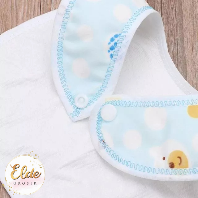 ELDE - Slabber Anak waterproof / Celemek Anak Murah bib Anak Import