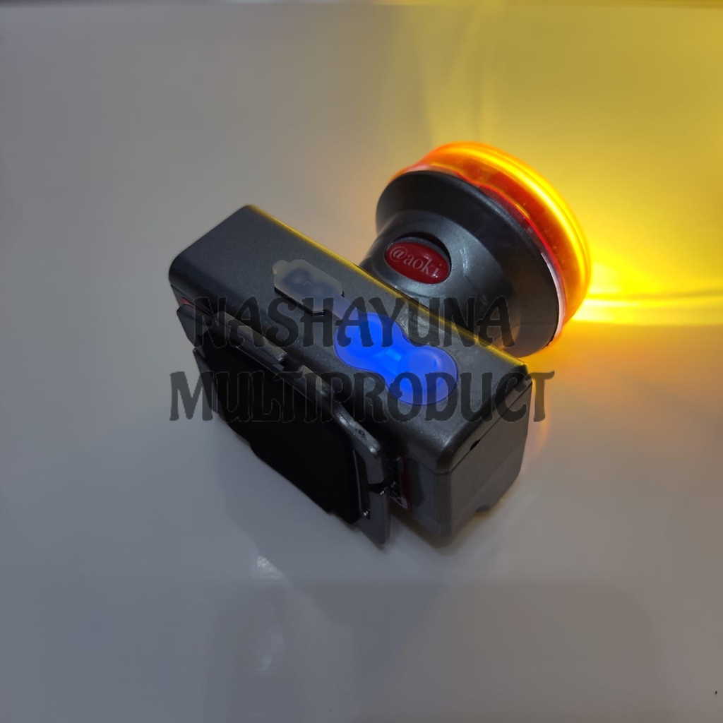 Senter Kepala Led Cahaya Putih Kuning 35W Aoki AK H035 ORIGINAL