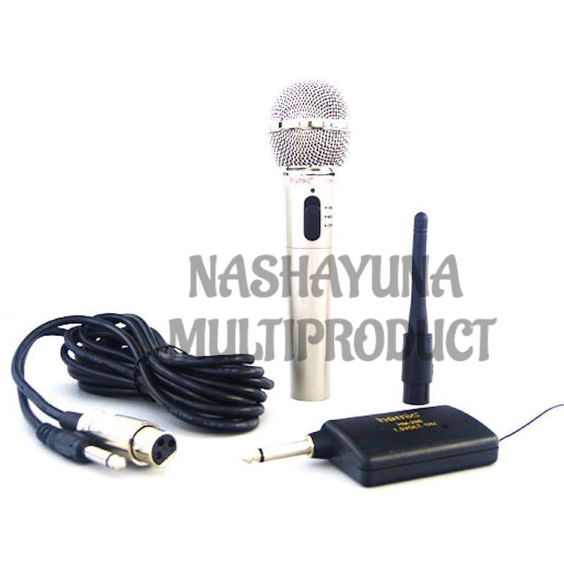 [BAYAR DI TEMPAT] MICROPHONE SINGLE WIRELESS HOMIC HM-298 ( MIC BAHAN METAL ) ORIGINAL