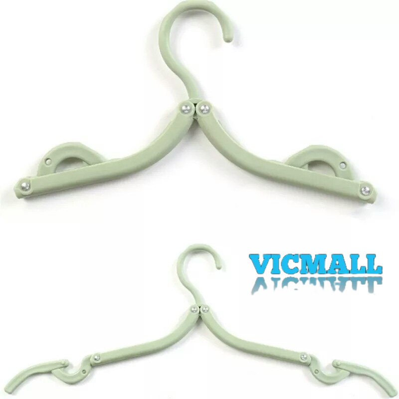 VICMALL - Hanger Lipet Portable Gantungan Baju Lipat Travel Jemuran Foldable
