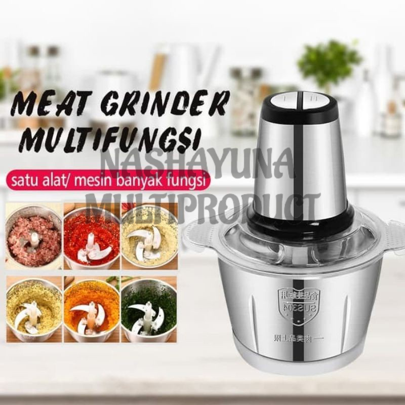 [COD] Blender Shuangxiong SX-685 Serbaguna 250W Dengan 2 Kecepatan Putaran Dan Berbahan Stainless Steel Anti Karat Mudah Digunakan Dan Dibersihkan / Blender Penggiling Daging Sayur Dan Buah Portable Multifungsi Kualitas