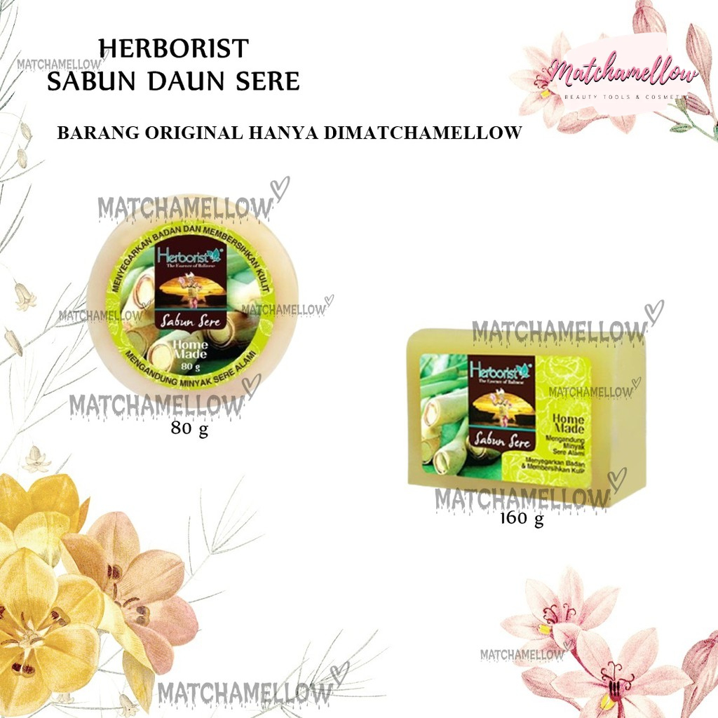 ❄️MATCHA❄️ HERBORIST SABUN SERE 80G - 160G BPOM