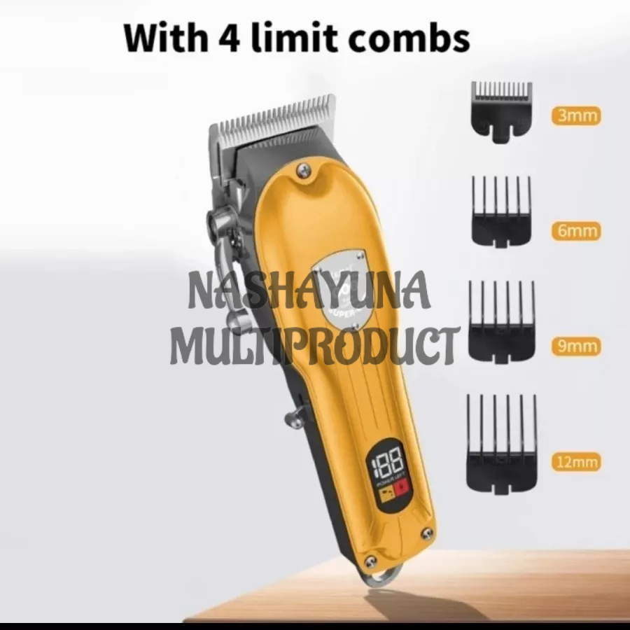 MESIN CUKUR RAMBUT MEREK KEMEI KM-802 HAIR CLIPPER PROFESSIONAL