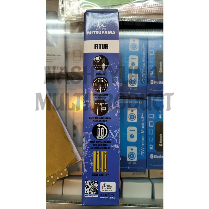 LAMPU TORPEDO 1 &amp; 2WARNA LAMPU NELAYAN MODEL NEW ,PAKAI BATERAI AA - Hijau