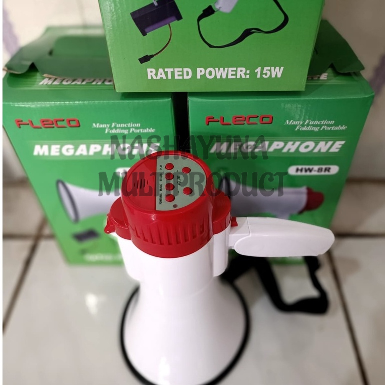 [PROMO] MEGAPHONE ORIGINAL FLECO HW-8R DAN YC-130RU MANY FUNCTION FOLDING MEGAPHONE