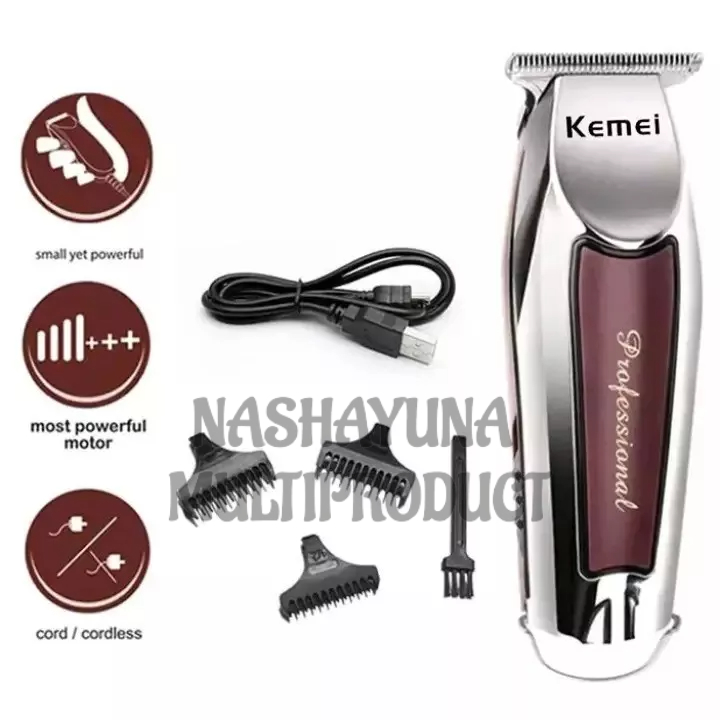 CUKUR RAMBUT KEMEI KM-9163 HAIR CLIPPER TRIMMER ALAT CUKUR PRAKTIS