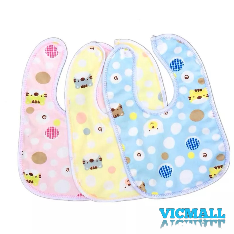 VICMALL - Slabber Anak waterproof / Celemek Anak Murah bib Anak Import